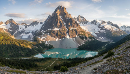 Outdoor Mountain Landscape Photography