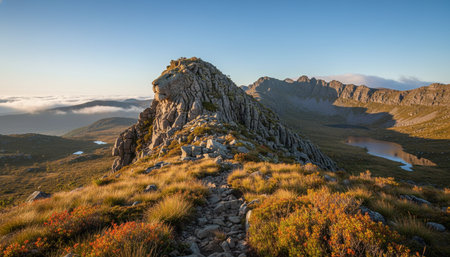Outdoor Mountain Landscape Photography