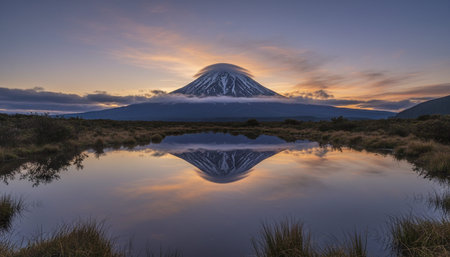 Outdoor Mountain Landscape Photographyの写真素材