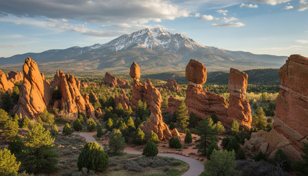 Outdoor Mountain Landscape Photography