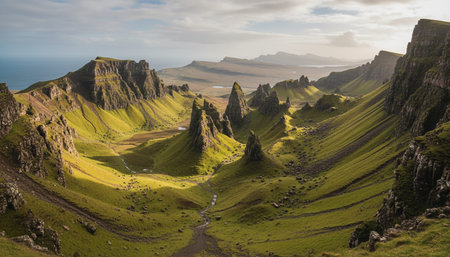 Outdoor Mountain Landscape Photography