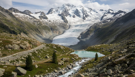 Outdoor Mountain Landscape Photography