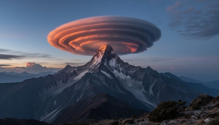 Outdoor Mountain Landscape Photography