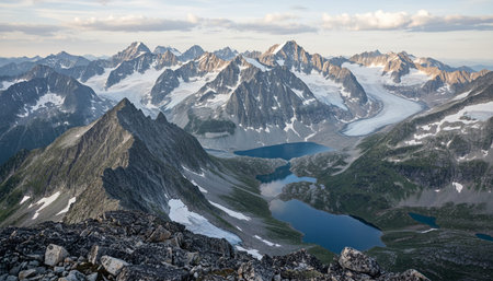Outdoor Mountain Landscape Photographyの写真素材
