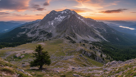 Outdoor Mountain Landscape Photography