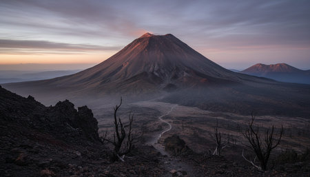 Outdoor Mountain Landscape Photographyの写真素材