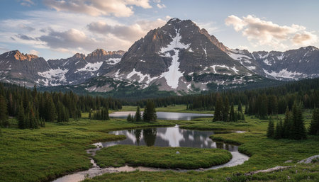 Outdoor Mountain Landscape Photography