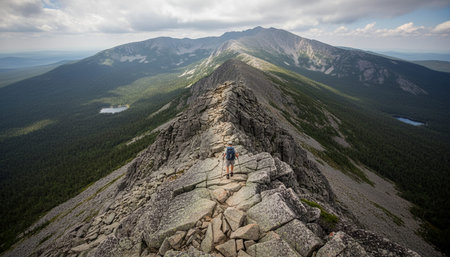 Outdoor Mountain Landscape Photographyの写真素材