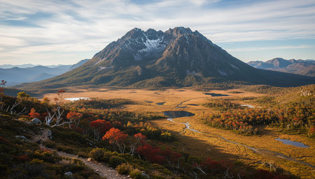 Outdoor Mountain Landscape Photographyの写真素材