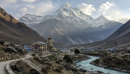 Outdoor Mountain Landscape Photography