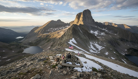 Outdoor Mountain Landscape Photography