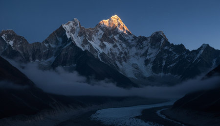 Outdoor Mountain Landscape Photography