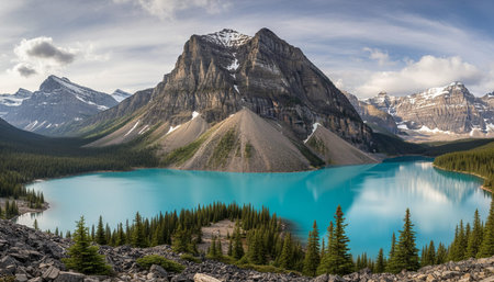 Outdoor Mountain Landscape Photographyの写真素材