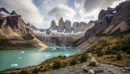 Outdoor Mountain Landscape Photographyの写真素材