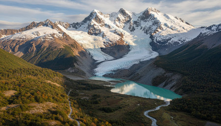 Outdoor Mountain Landscape Photographyの写真素材
