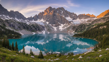 Outdoor Mountain Landscape Photographyの写真素材