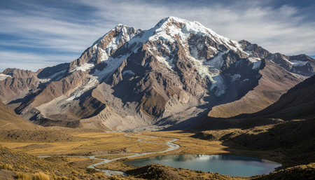 Outdoor Mountain Landscape Photographyの写真素材