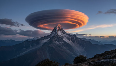 Outdoor Mountain Landscape Photographyの写真素材