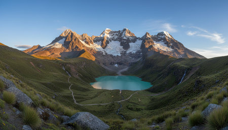 Outdoor Mountain Landscape Photography