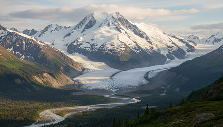 Outdoor Mountain Landscape Photography