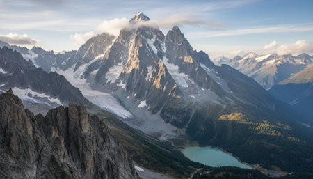 Outdoor Mountain Landscape Photographyの写真素材