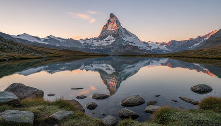 Outdoor Mountain Landscape Photographyの写真素材