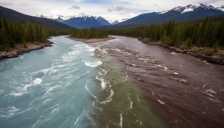 Serene River and Lake Landscape Photography