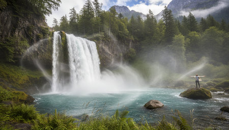 Serene River and Lake Landscape Photography