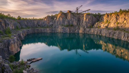 Serene River and Lake Landscape Photography