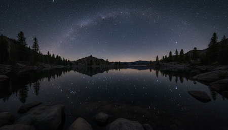Serene River and Lake Landscape Photography