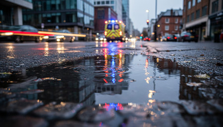 Serene River and Lake Landscape Photographyの写真素材