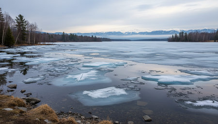 Serene River and Lake Landscape Photography