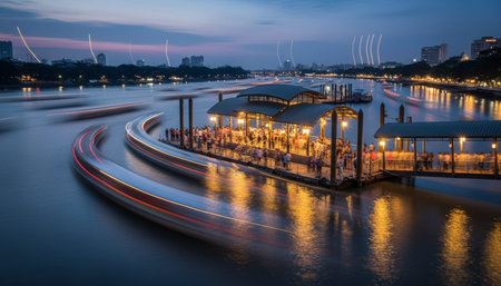 Serene River and Lake Landscape Photography