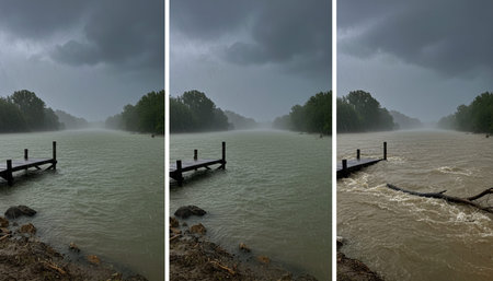 Serene River and Lake Landscape Photography