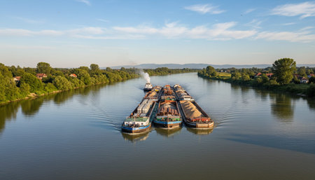Serene River and Lake Landscape Photography