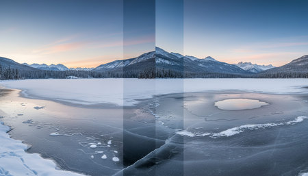 Serene River and Lake Landscape Photography