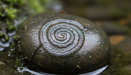 Serene River and Lake Landscape Photographyの写真素材