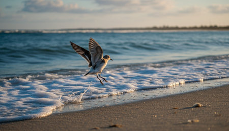 Serene River and Lake Landscape Photographyの写真素材