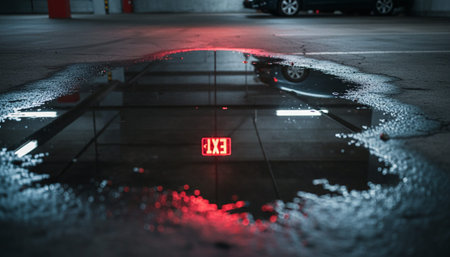 Serene River and Lake Landscape Photographyの写真素材