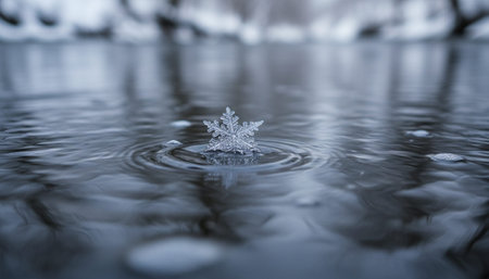 Serene River and Lake Landscape Photographyの写真素材
