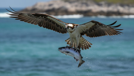 Serene River and Lake Landscape Photographyの写真素材