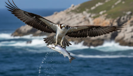 Serene River and Lake Landscape Photographyの写真素材