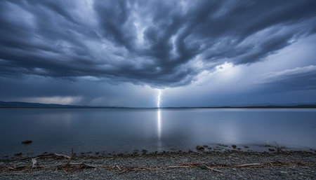 Serene River and Lake Landscape Photography