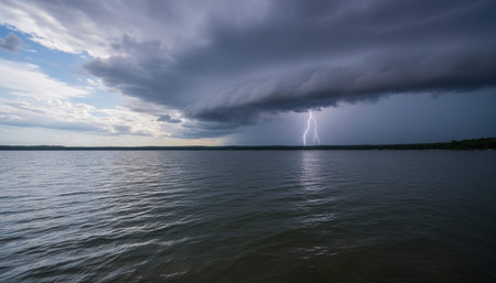 Serene River and Lake Landscape Photography