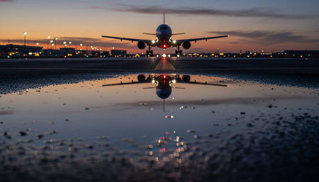 Serene River and Lake Landscape Photographyの写真素材