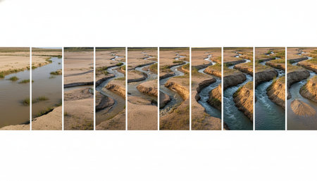 Serene River and Lake Landscape Photography