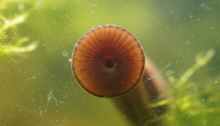 Serene River and Lake Landscape Photographyの写真素材