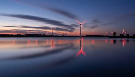 Serene River and Lake Landscape Photography