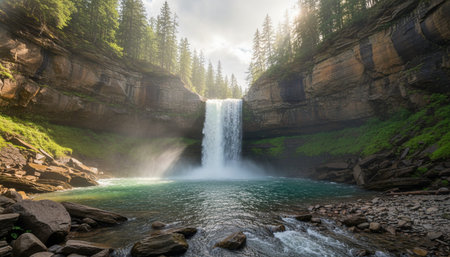 Serene River and Lake Landscape Photography