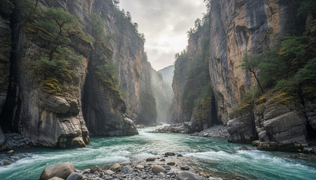 Serene River and Lake Landscape Photography
